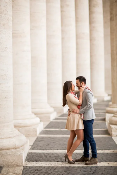 Joyeux couple à Rome — Photo