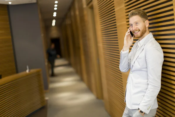 Young man in the office — Stock Photo, Image