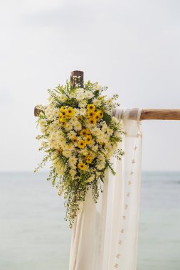 Beach düğün dekorasyon