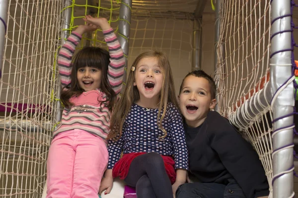 Cute children at playground — Stock Photo, Image