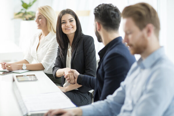 Business people in the office