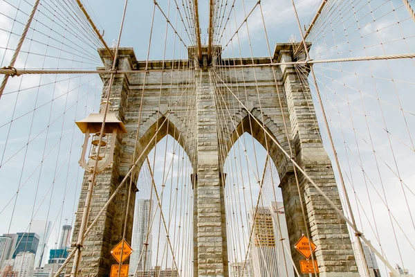 Brooklyn Bridge view — Stock Photo, Image