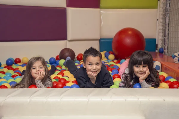 Cute children in the playroom — Stock Photo, Image