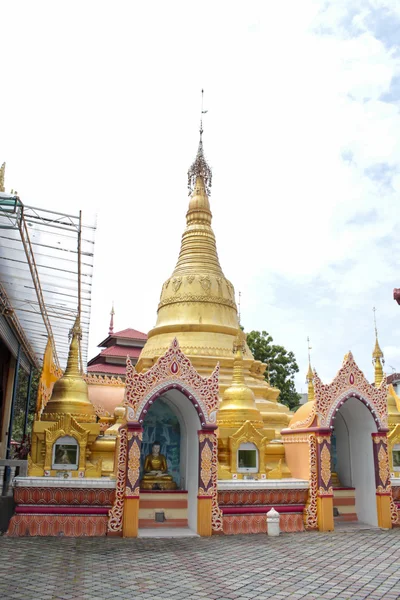 Templo birmanês de Dhamikarama — Fotografia de Stock