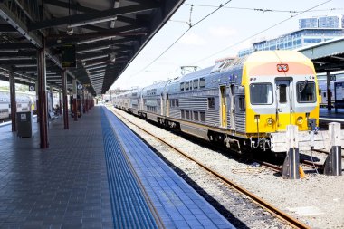 Sydney tren istasyonunda