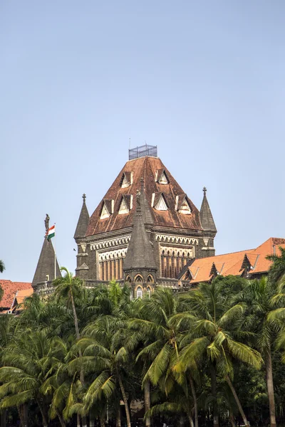 Bau eines Hochgerichts in Bombay — Stockfoto