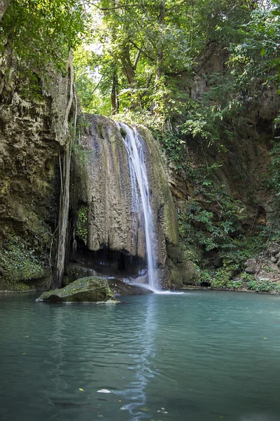 Erawan waterfalls in Thailand — Stock Photo, Image