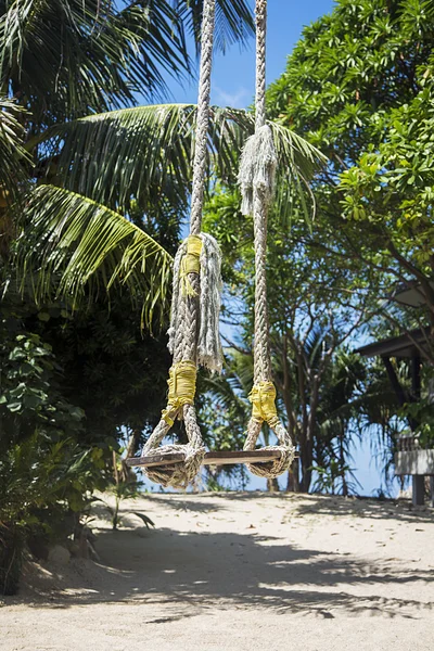 Swing in Ko Pha Ngan in Thailand — Stock Photo, Image