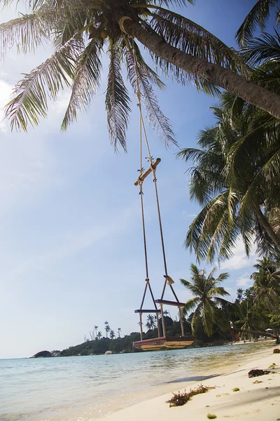 Swing in Ko Pha Ngan in Thailand — Stock Photo, Image