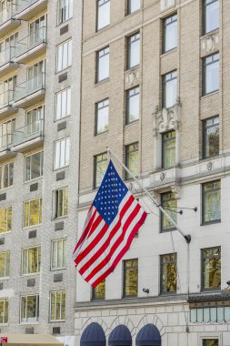 Bina Amerikan bayrağı