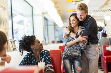 Restorana sahip çift