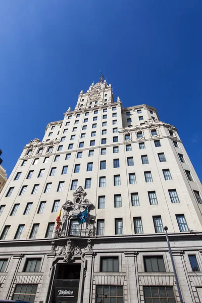 Madrid binada Telefonica — Stok fotoğraf