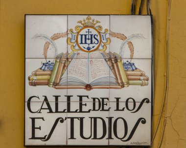 Madrid sokak işareti