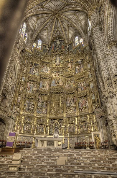 Zobrazení katedrála Toledo — Stock fotografie