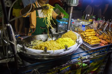Bangkok gıda görünümü