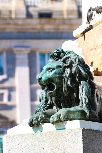 Monument of Felipe IV in Madrid — Stock Photo, Image