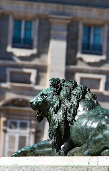 Monument of Felipe IV in Madrid — Stock Photo, Image