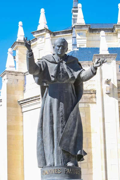 Sculptuur van de St. Paul in Madrid — Stockfoto