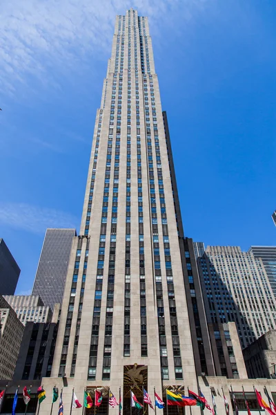 Vista de Rockefeller Center — Foto de Stock