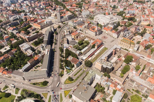 Vue panoramique de Novi Sad — Photo