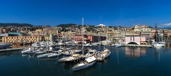 Marina Molo Vecchio in Genoa, Italy — Stock Photo, Image