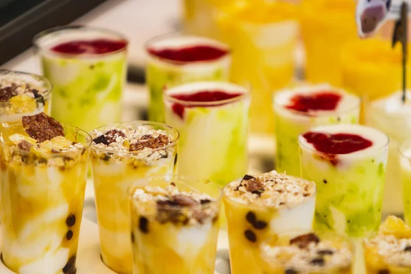 Frozen fruit smoothies — Stock Photo, Image