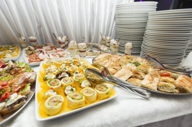 çeşitli gıda tablo