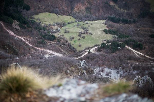 Panoramiczny widok na góry — Zdjęcie stockowe