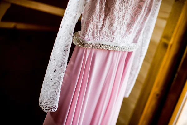 Detalle vestido Weddingg —  Fotos de Stock