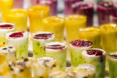 Dondurulmuş yoğurt görünümü