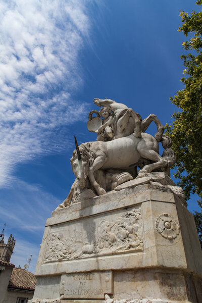 La fontaine des Licornes