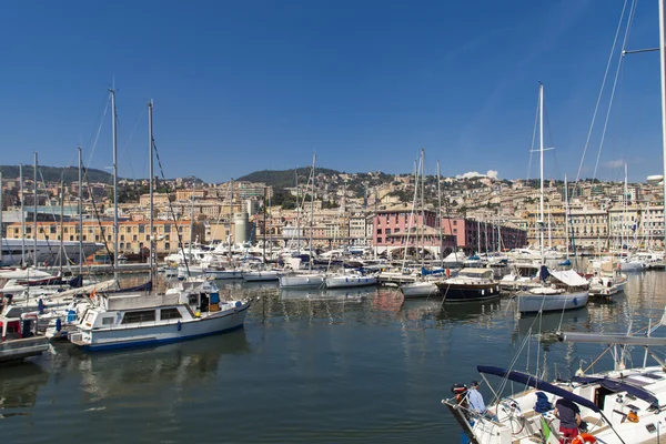 Marina Molo Vecchio i Genua, Italien — Stockfoto