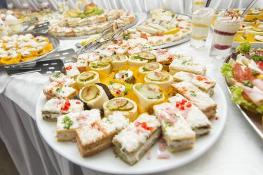 çeşitli gıda tablo