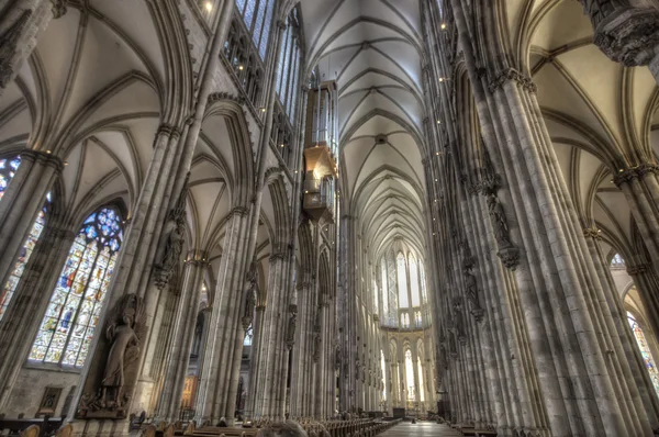 Detalhe da Catedral de Colônia na Alemanha — Fotografia de Stock