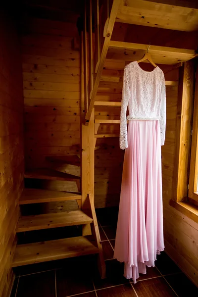 Svatební šaty zobrazení — Stock fotografie