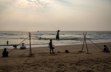 Anjuna, Goa, Hindistan