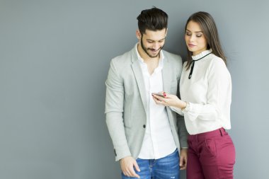 Genç modern iş adamları