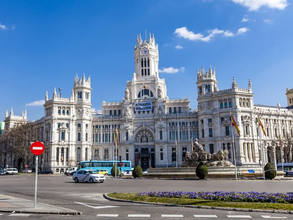 Plaza de Cibeles a Madrid — Foto Stock