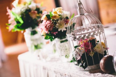 çiçek düğün süslemeleri