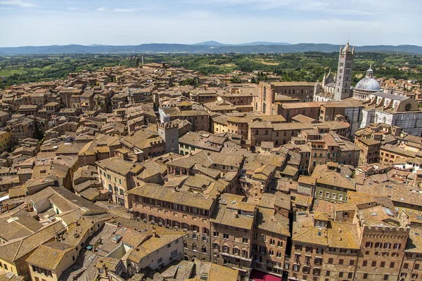 Siena town, Italy — Stock Photo, Image