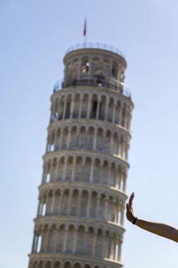 Toskana bölgesindeki pisa Kulesi