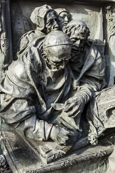 Monumen hak hibah Dusseldorf — Stok Foto