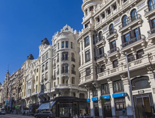 Gran via Madrid, İspanya