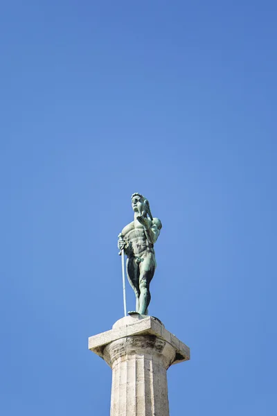 Victor monument i Belgrad, Serbien — Stockfoto