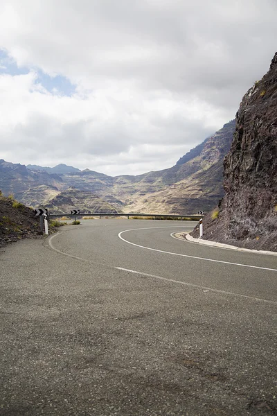 Vista del camino de montaña —  Fotos de Stock