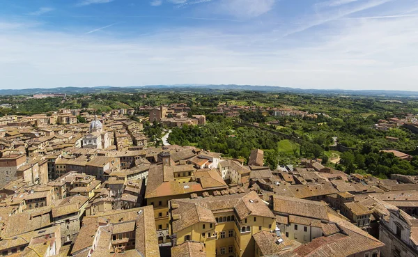 Stad van Siena, Italië — Stockfoto