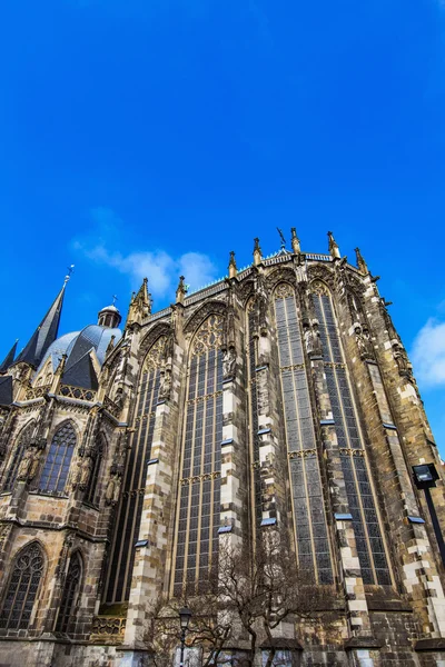 Vista cattedrale di Aquisgrana — Foto Stock