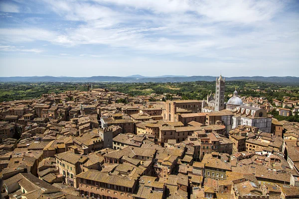 Siena town, Italy — Stock Photo, Image