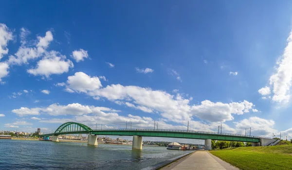 Río Sava en Belgrado — Foto de Stock