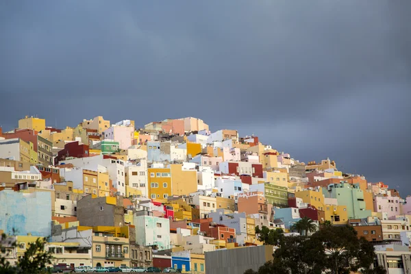 Maisons colorées en Espagne — Photo